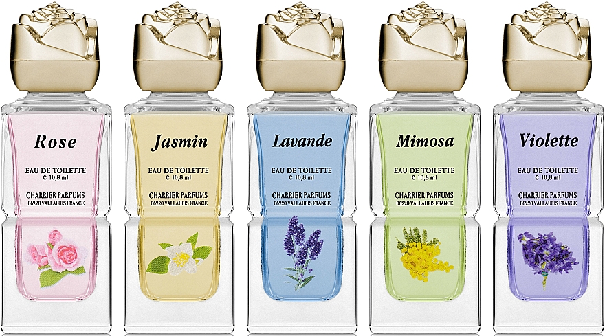 Charrier Parfums Parfums De Provence - Zestaw perfum (edt/10.8ml x 5) — Zdjęcie N2