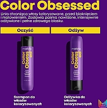 Odżywka chroniąca kolor do włosów farbowanych - Matrix Total Results Color Obsessed Conditioner — Zdjęcie N3