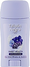 Dezodorant w sztyfcie Słodki Fiołek - Tulipan Negro Deo Stick — Zdjęcie N1