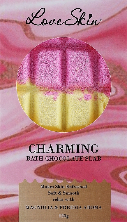 Czekolada do kąpieli - Love Skin Charming Bath Chocolate Slab — Zdjęcie N1