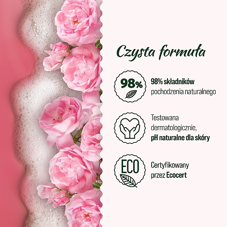 Certyfikowany organiczny żel pod prysznic Dzika Róża - Le Petit Marseillais Bio Wild Rose Refreshing Shower Gel — Zdjęcie N3