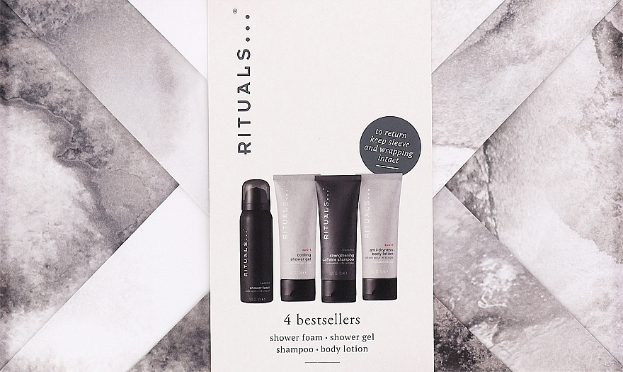 Zestaw, 4 produkty - The Ritual of Homme Small Gift Set 2022