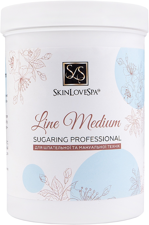 Pasta cukrowa do depilacji, średnia - SkinLoveSpa Sugaring Professional Line Medium — Zdjęcie N5