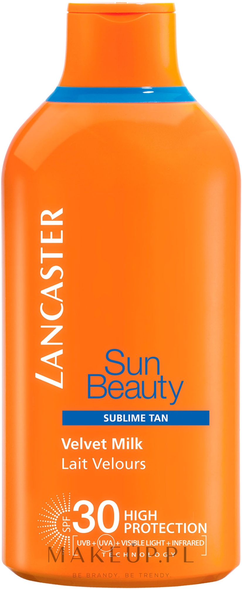 Mleczko do opalania - Lancaster Sun Beauty Velvet Tanning Milk SPF 30 — Zdjęcie 400 ml