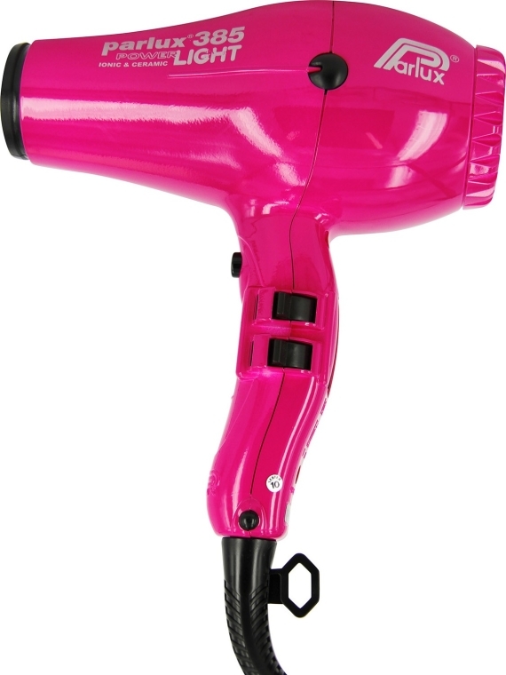 Suszarka do włosów - Parlux Hair Dryer 385 Powerlight Ionic & Ceramic Fuchsia — Zdjęcie N1