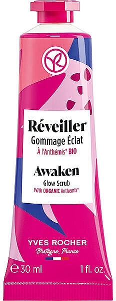 Peeling do twarzy z rumiankiem rzymskim - Yves Rocher Awaken Glow Scrub — Zdjęcie N1