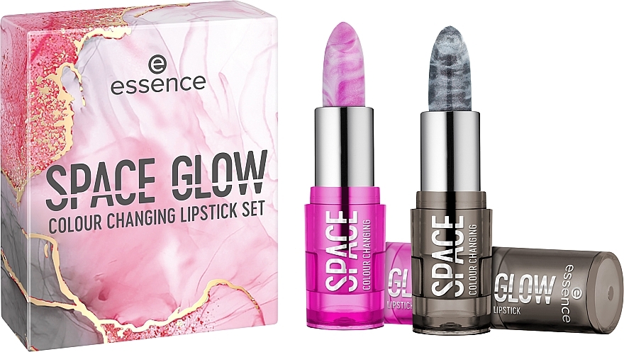 Zestaw szminek do ust - Essence Space Glow Colour Changing Lipstick Set — Zdjęcie N2