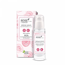 Kup Różane serum witaminowe 3 w 1 do twarzy - Floslek Rose For Skin Rose Gardens Rose Vitamin Serum 3 in 1