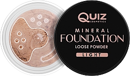 Sypki puder do twarzy - Quiz Cosmetics Loose Powder — Zdjęcie N2