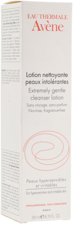 Łagodne mleczko do demakijażu twarzy - Avène Lotion Extremely Gentle Cleanser Lotion — Zdjęcie N1