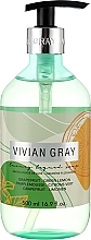 Mydło w płynie do rąk Grejpfrut i zielona cytryna - Vivian Gray Liquid Soap Grapefruit & Green Lemon — Zdjęcie N1