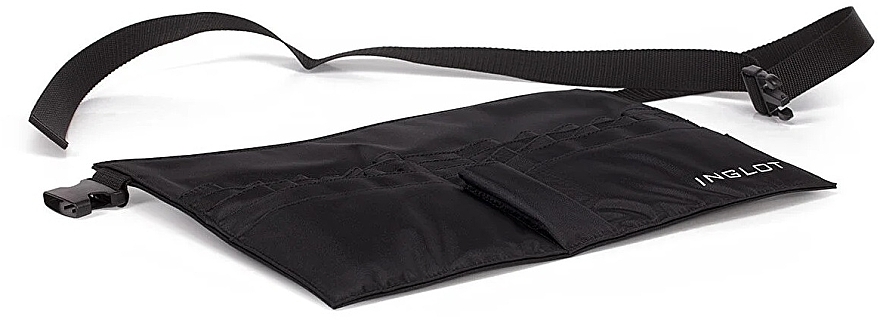 Pasek z etui na pędzle, czarny - Inglot Nylon Brush Belt — Zdjęcie N2