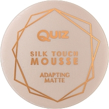 Kup Podkład w musie - Quiz Cosmetics Silk Touch Mousse Adapting Matte