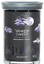 Świeca zapachowa w szkle Midsummer's Night, 2 knoty - Yankee Candle Singnature — Zdjęcie N1