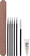 Kup Minizestaw do usuwania sztucznych rzęs - Vivienne Lashes And More (cr/remover/2g + eyelash/microbrush/5pcs + wooden/spatula/1pcs + eyelash/brush/1pcs)
