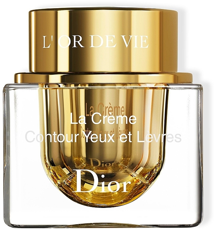 Krem pod oczy i na okolice ust - Dior L'Or de Vie La Creme Contour Yeux et Levres (Refillable) — Zdjęcie N1