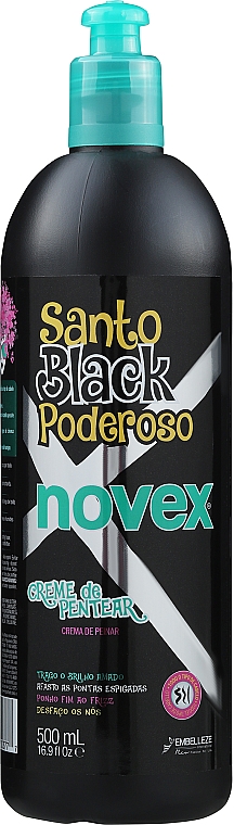 Niezmywalna odżywka do włosów - Novex Mystic Black Leave-In Conditioner — Zdjęcie N1