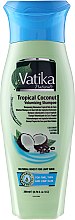 Kup Kokosowy szampon dodający włosom objętości - Dabur Vatika Tropical Coconut Volumizing Shampoo