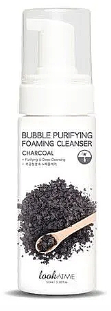 Pianka do mycia twarzy - Look At Me Bubble Charcoal Purifying Foaming Cleanser — Zdjęcie N1