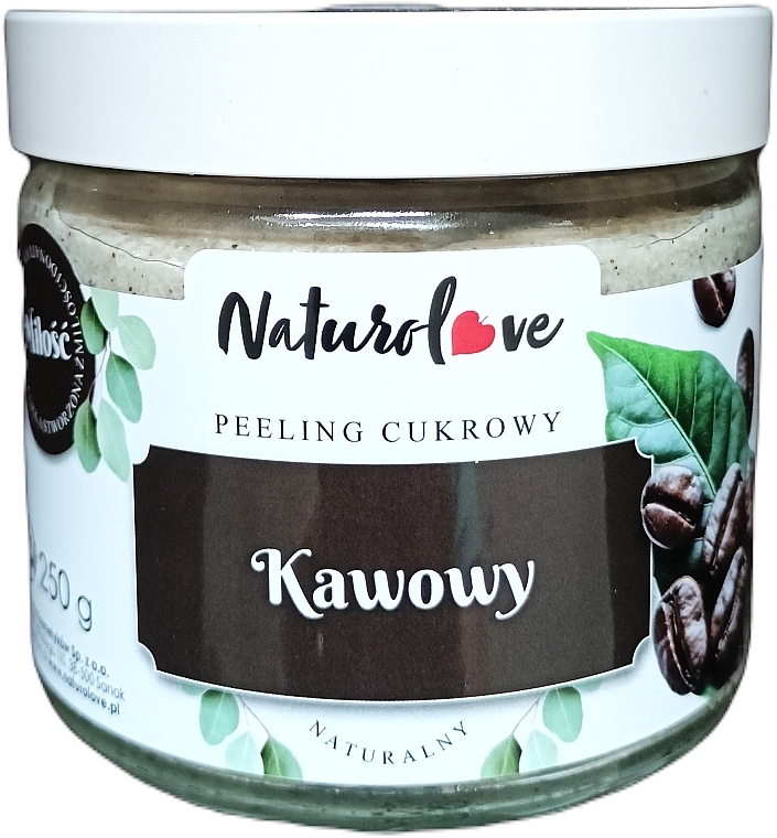 Peeling do ciała z kawą - Naturolove — Zdjęcie N1