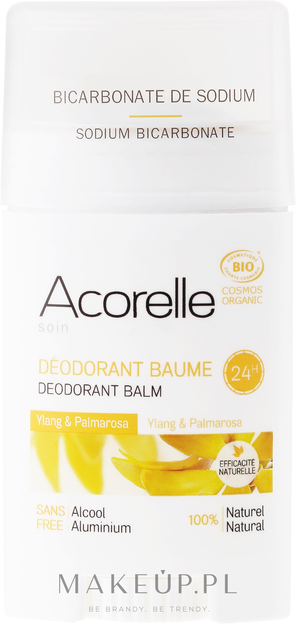 Dezodorant-balsam w sztyfcie Ylang-ylang i palczatka imbirowa - Acorelle Deodorant Balm — Zdjęcie 40 g