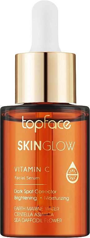 Serum do twarzy z witaminą C - TopFace Skin Glow Vegan Vitamin C Facial Serum