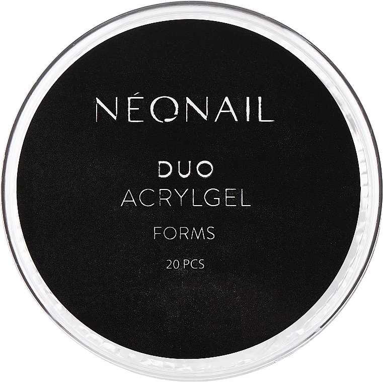 Przezroczyste tipsy - NeoNail Professional Tipsy Duo Acrylgel — Zdjęcie N1