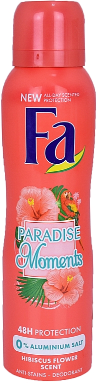 Dezodorant w sprayu - Fa Paradise Moments Deodorant 48H — Zdjęcie N2