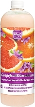 Kremowe mydło w płynie Grejpfrut i Geranium - Bioton Cosmetics Active Fruits "Grapefruit & Geranium" Soap (uzupełnienie) — Zdjęcie N3