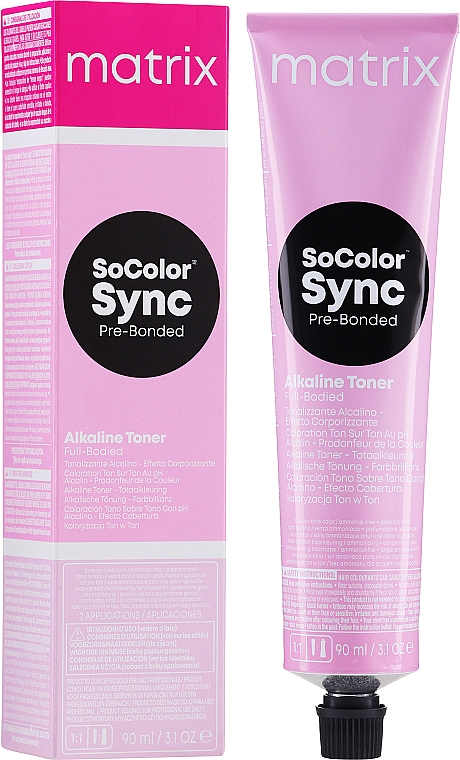 Toner do włosów - Matrix SoColor Sync Alkaline Toner