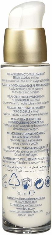 Serum do twarzy - Ducray Melascreen Serum Global  — Zdjęcie N3