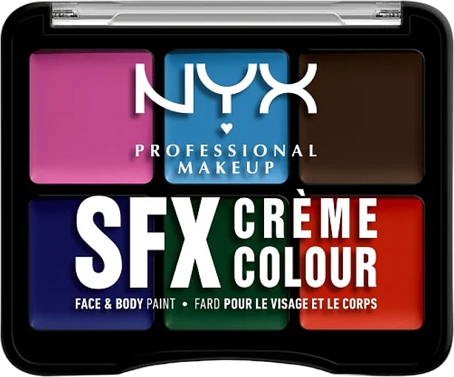 Paleta cieni - NYX Professional SFX Face & Body Paint Secondary — Zdjęcie N1