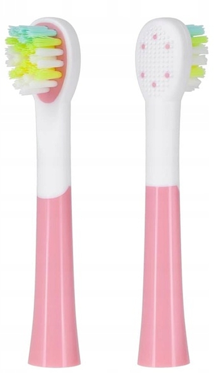 Wymienna główka szczoteczki sonicznej dla dziewczynek, 2 szt. - Teesa Sonic Junior Girl Soft Toothbrush Heads  — Zdjęcie N1