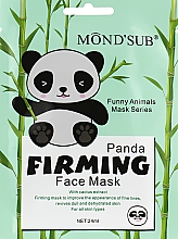 Kup Ujędrniająca maska na twarz z nadrukiem pandy - Mond'Sub Panda Firming Face Mask