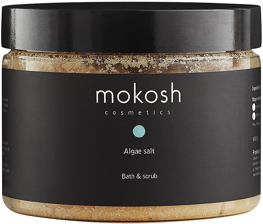 Sól do kąpieli i peelingu Algi morskie - Mokosh Cosmetics — Zdjęcie N1