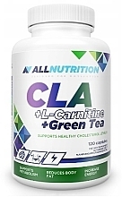 Suplement diety do modelowania sylwetki - AllNutrition CLA + L-Carnitine + Green Tea — Zdjęcie N1