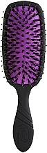 Szczotka do włosów, czarna - Wet Brush Pro Shine Enhancer Blackout — Zdjęcie N1