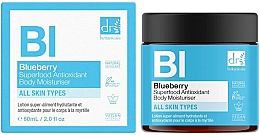 Kup Nawilżający balsam do ciała z jagodami - Dr Botanicals Blueberry Superfood Antioxidant Body Moisturiser