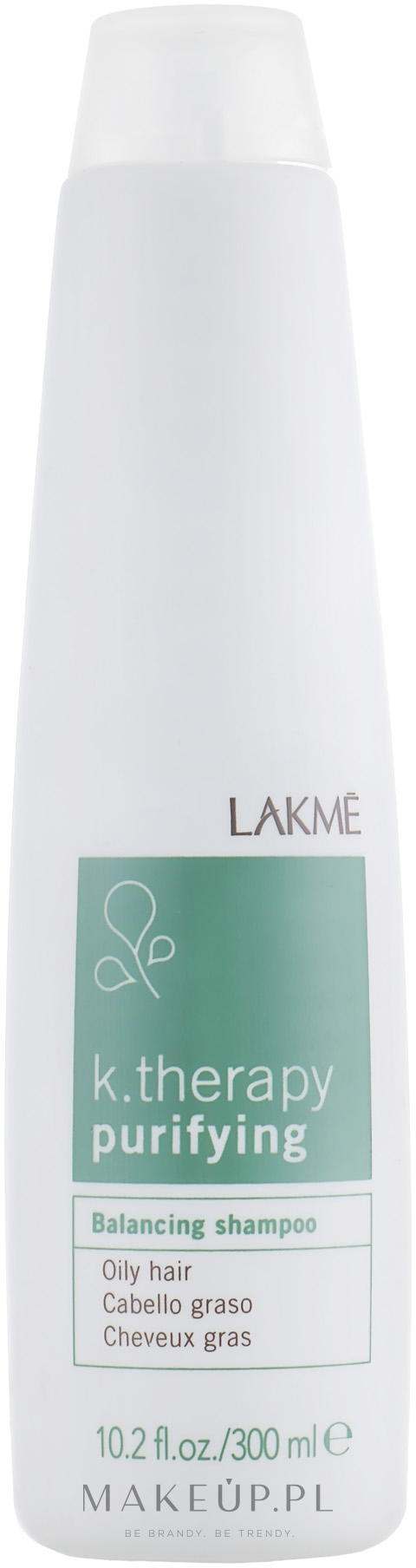 Balansujący szampon do włosów przetłuszczających się - Lakmé K.Therapy Purifying Shampoo — Zdjęcie 300 ml