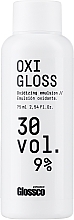 Kup PRZECENA! Utleniacz do włosów - Glossco Color Oxigloss 30 Vol  *