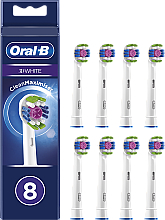 Kup Wymienne końcówki do elektrycznej szczoteczki do zębów, 8 szt. - Oral-B 3D White Refill Heads