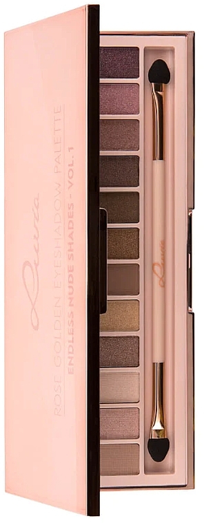 Paleta cieni do powiek - Luvia Cosmetics Endless Nude Shades Eyeshadow Palette — Zdjęcie N1