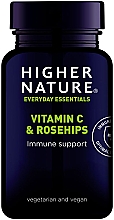 Kup Suplement diety, 90 sztuk - Higher Nature Vitamin C & Rosehips