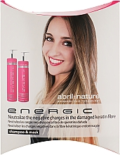 Kup Zestaw - Abril Et Nature Energic (shampoo/30ml + mask/30ml)