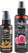 Kup Zestaw do pielęgnacji Róża i migdał - Mayur (oil/50ml + b/mist/100ml)