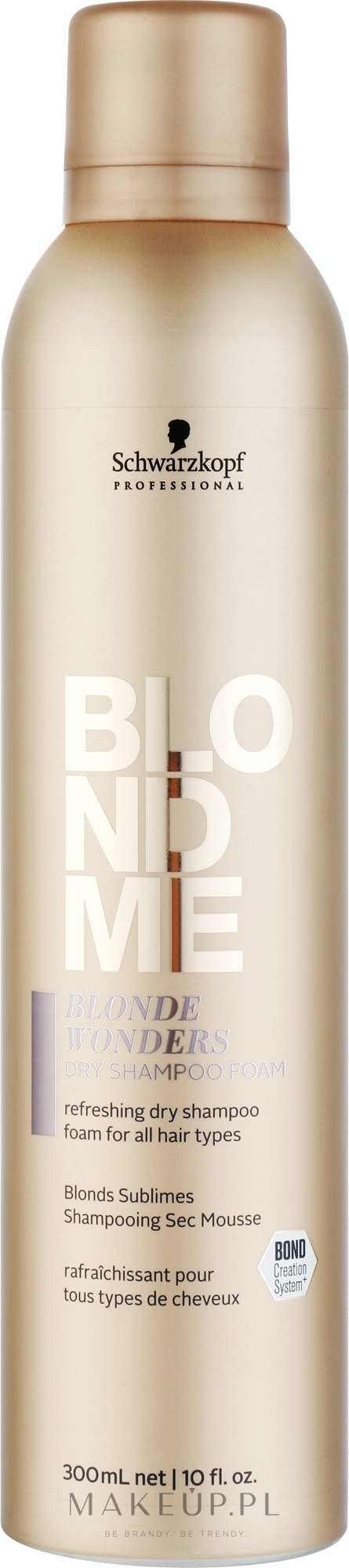 Suchy szampon do włosów blond - Schwarzkopf Professional Blondme Blonde Wonders Dry Shampoo Foam — Zdjęcie 300 ml