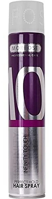 Lakier do włosów - Morfose 10 Infinity Touch Hair Spray — Zdjęcie N1