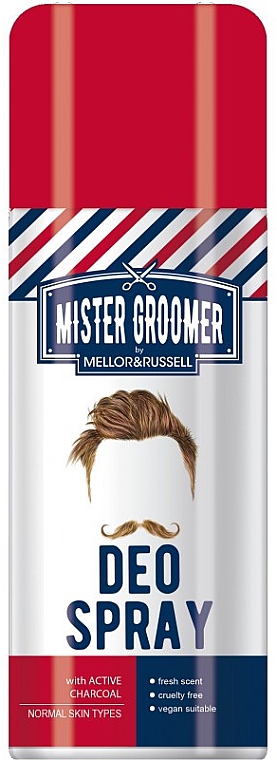 Dezodorant z węglem drzewnym - Mellor & Russell Mister Groomer