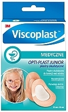 Plastry okulistyczne, 62 x 50 mm, 10 sztuk - Viscoplast Opti-Plast Junior — Zdjęcie N1