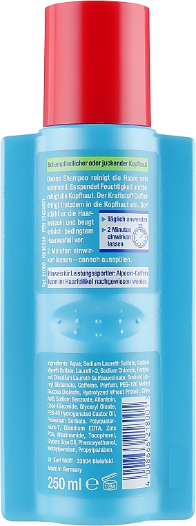 Szampon do suchej skóry głowy - Alpecin Hybrid Caffeine Shampoo — Zdjęcie N2